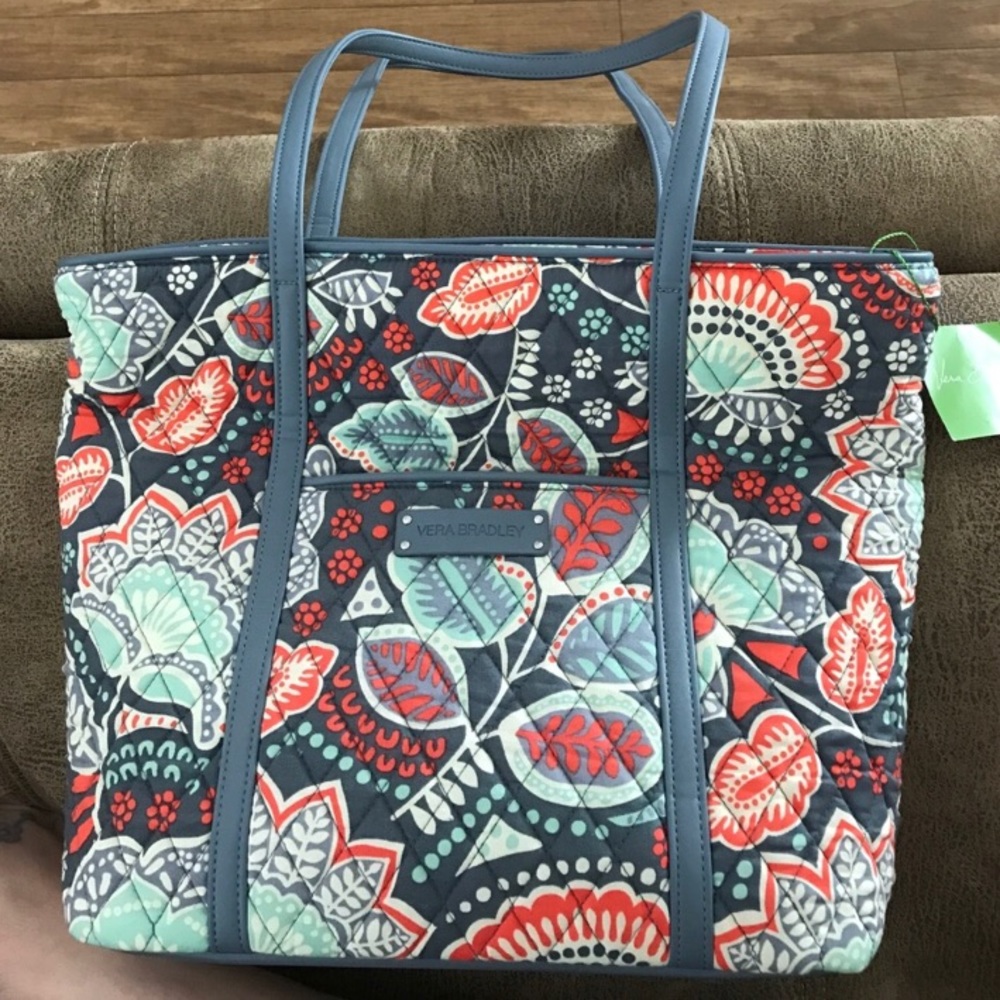 Vera Bradley Small Trim Tote